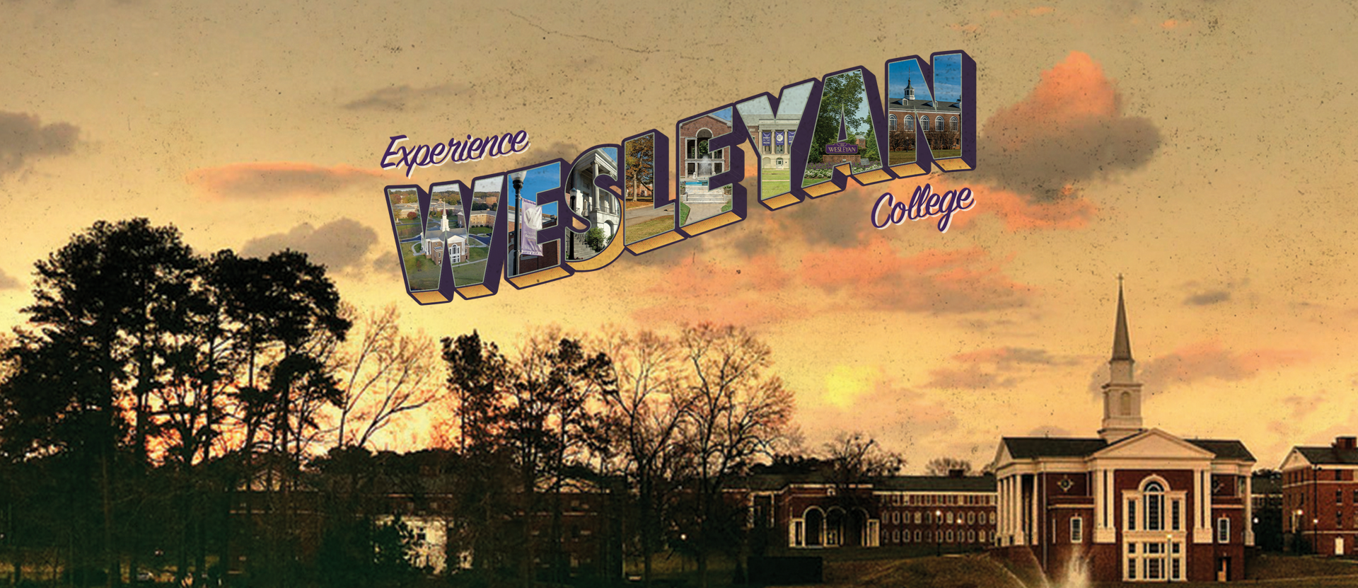 Experience Wesleyan Days Postcard